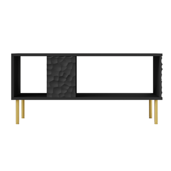 Konferenčný stolík BELLIT čierna/zlatá 2