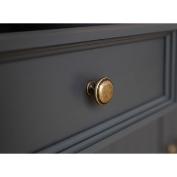 Vitrína BELLU 1.3 dub/grafit 4