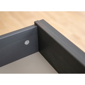 Vitrína BELLU 1.3 dub/grafit 7