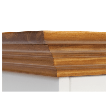 Šatníková skriňa BELLU 2D dub/biela 2