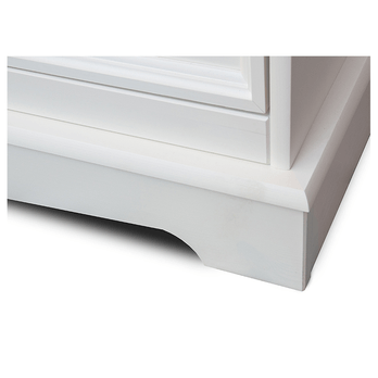 Šatníková skriňa BELLU 2D orech/biela 4