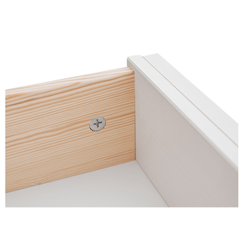 Vitrína BELLU 2D dub/biela 8