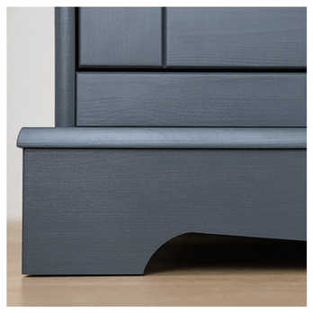 Vitrína  BELLU 2D borovica/grafit 9