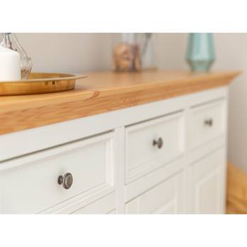 Komoda BELLU 3.3 borovica/biela 3