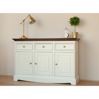 Komoda BELLU 3.3 orech/biela 1