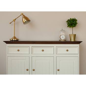 Komoda BELLU 3.3 orech/biela 2