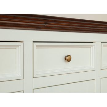 Komoda BELLU 3.3 orech/biela 5