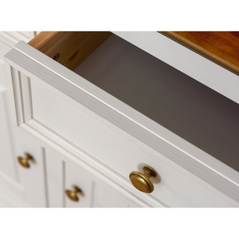 Komoda BELLU 3D dub/biela 8