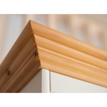 Komoda BELLU 4.3 borovica/biela 7