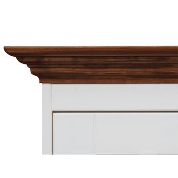 Komoda BELLU 4.3 orech/biela 1