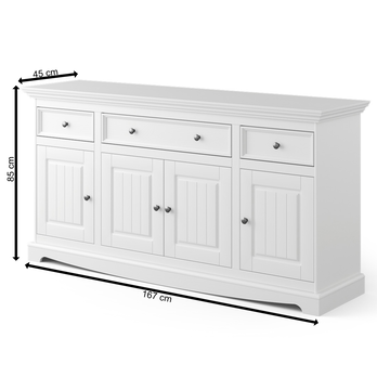 Komoda BELLU 4.3 biela 11