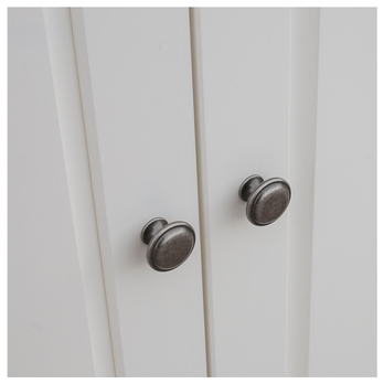 Šatníková skriňa BELLU 4D biela 6