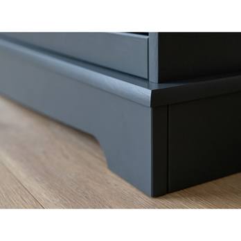 Komoda BELLU 5S dub/grafit 6