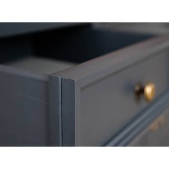 Komoda BELLU 5S dub/grafit 8