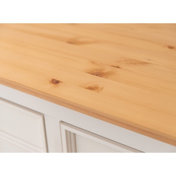Komoda BELLU 5S borovica/biela 5