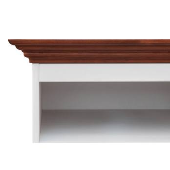 TV komoda BELLU I orech/biela 1