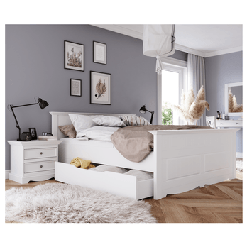 Posteľ BELLU I biela, 120x200 cm 1