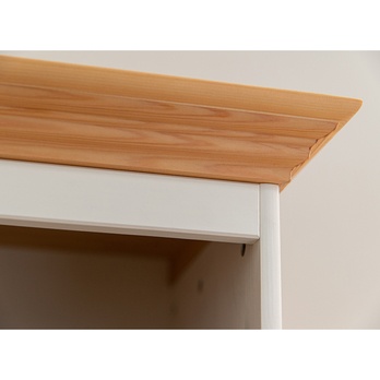 TV komoda BELLU II borovica/biela 2