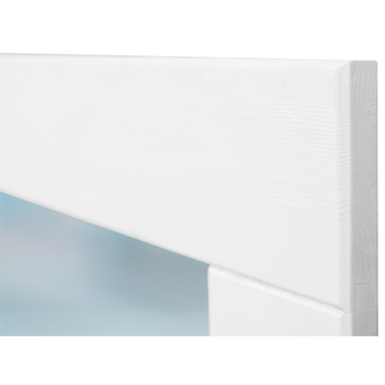 Zrkadlo BELLU biela, šírka 47 cm 2