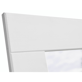 Zrkadlo BELLU biela, šírka 47 cm 3