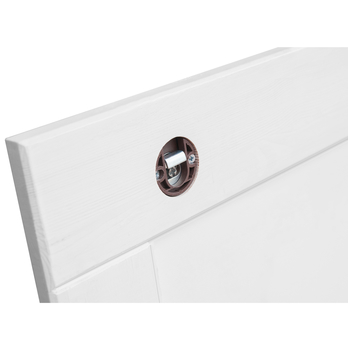 Zrkadlo BELLU biela, šírka 47 cm 4