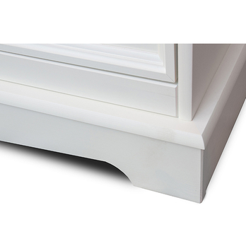 Skrinka na topánky BELLU biela 4