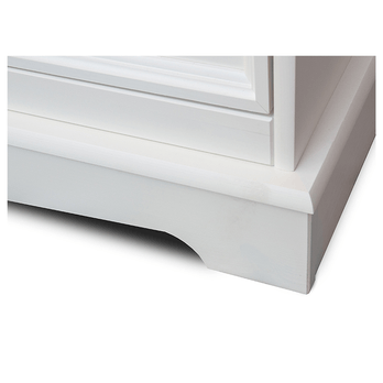 Nočný stolík BELLU biela 3