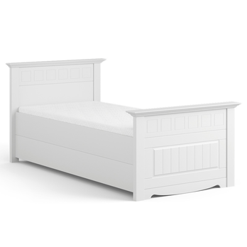 Záslepka na posteľ BELLU biela 1