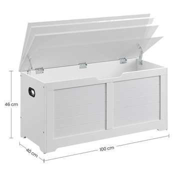 Truhla  BENCH biela 3
