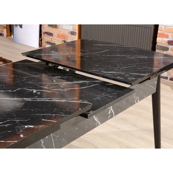 Jedálenský stôl BENDIR čierna 3