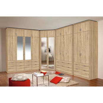 Skriňový nadstavec BENETT dub sonoma, šírka 136 cm 1