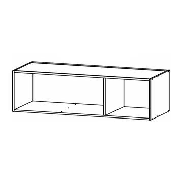 Skriňový nadstavec BENETT dub sonoma, šírka 136 cm 2