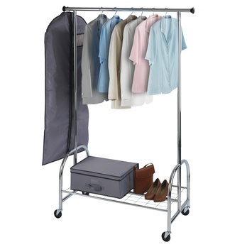 Stojan na šaty BENITO strieborná 2