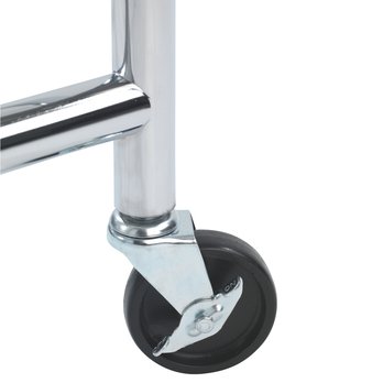 Stojan na šaty BENITO strieborná 4