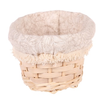 Košík s látkou BENNIE šírka 19 cm 3