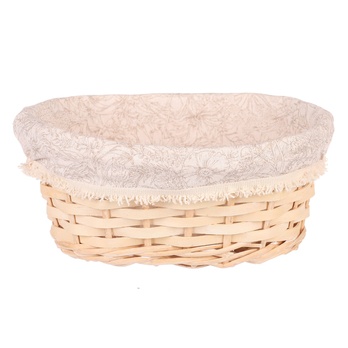 Košík s látkou BENNIE šírka 24 cm 1