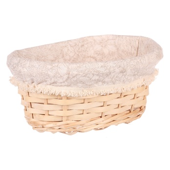 Košík s látkou BENNIE šírka 24 cm 2