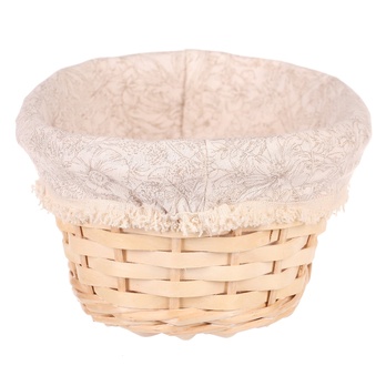 Košík s látkou BENNIE šírka 24 cm 3