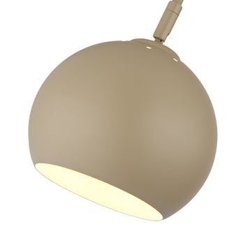 Stojaca lampa BENNO piesková 3