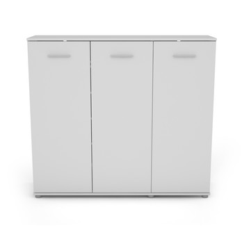 Skrinka na topánky BENY 3D biela 2