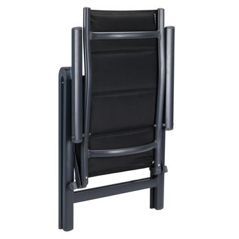 Záhradná stolička BEREN 2 antracitová, sada 2 ks 3