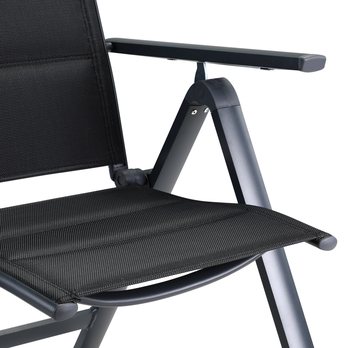 Záhradná stolička BEREN 2 antracitová, sada 2 ks 5