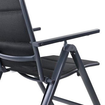 Záhradná stolička BEREN 2 antracitová, sada 2 ks 6