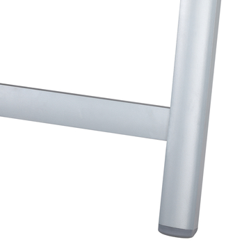 Záhradná stolička BEREN 2 strieborná/čierna, sada 2 ks 7