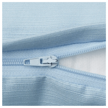 Dekoračný vankúš BERLÍN 2 svetlomodrá, 40x40 cm 3