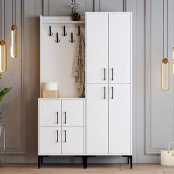 Predsieňová zostava BERLIN 2 biela 2