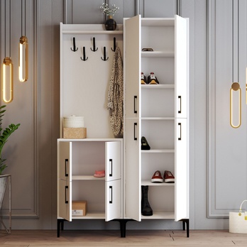 Predsieňová zostava BERLIN 2 biela 3