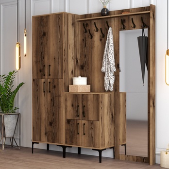 Predsieňová zostava BERLIN 3 orech 1