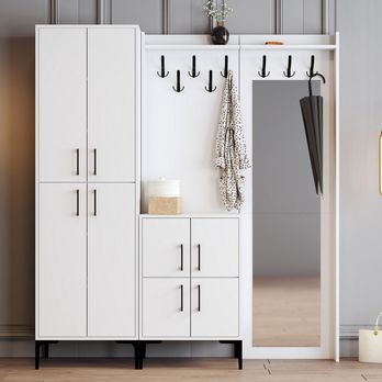 Predsieňová zostava BERLIN 3 biela 2