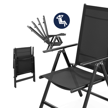 Záhradná zostava BERN 3 antracitová/čierna 2